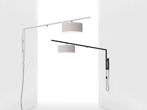 ANGELICA OUTDOOR - Adjustable powder coated aluminium outdoor wall lamp _ Modo Luce